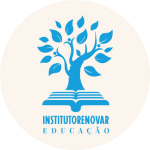 Logo da marca Instituto Renovar em azul, cliente da Agência de Marketing Lidway