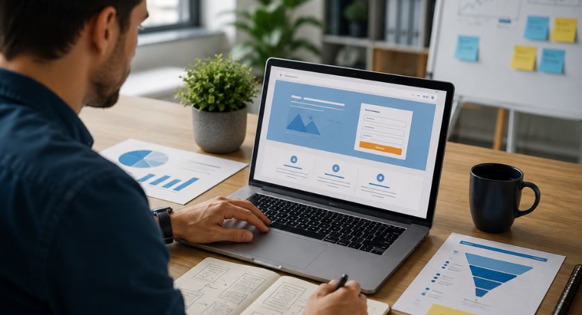 Landing page